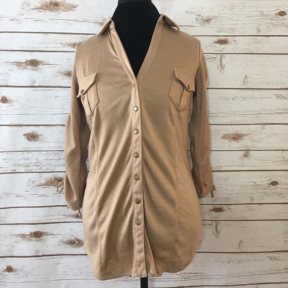Charlotte Russe 3/4 Sleeve Blouse
